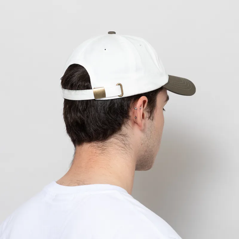 Museum Of Peace And Quiet Signature 2 Tone Dad Cap Olive-2
