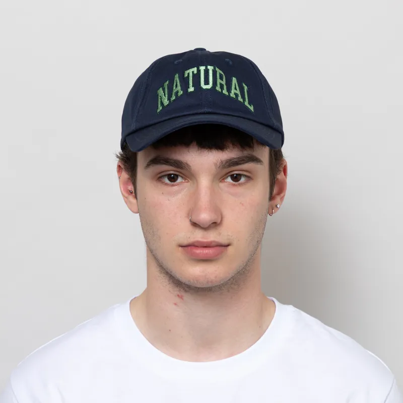 Museum Of Peace And Quiet Natural Dad Cap Navy-1