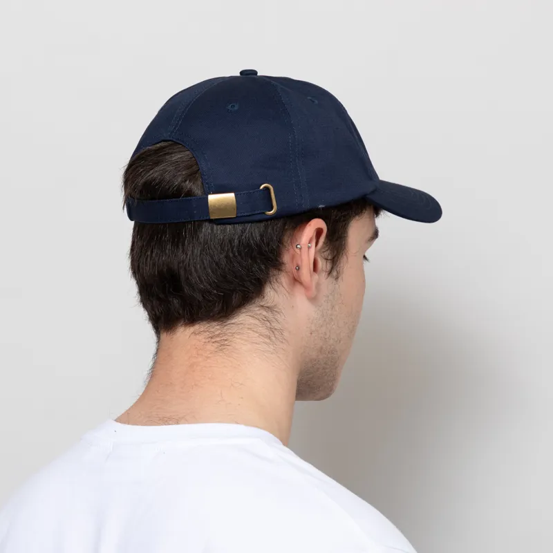 Museum Of Peace And Quiet Natural Dad Cap Navy-2