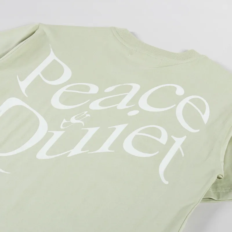 Museum Of Peace And Quiet Warped T Shirt Matcha-2