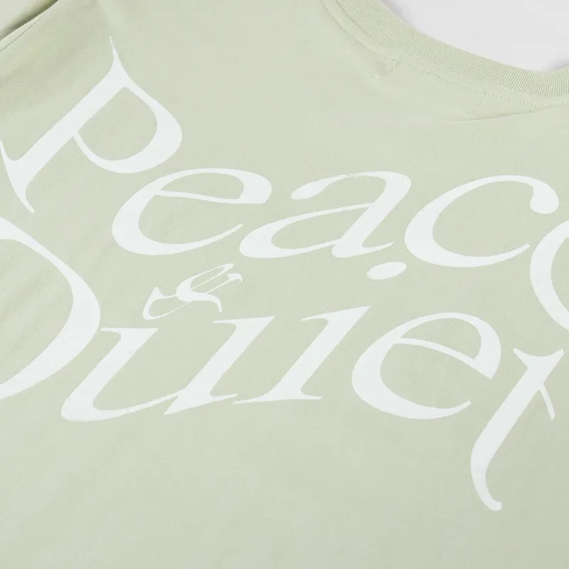 Museum Of Peace And Quiet Warped T Shirt Matcha-4