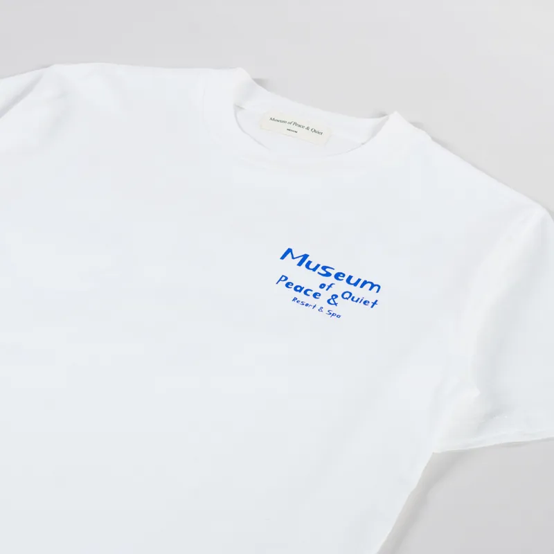 Museum Of Peace And Quiet Resort T Shirt White-3