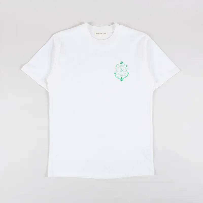 Museum Of Peace And Quiet PQ Seal T Shirt White-1