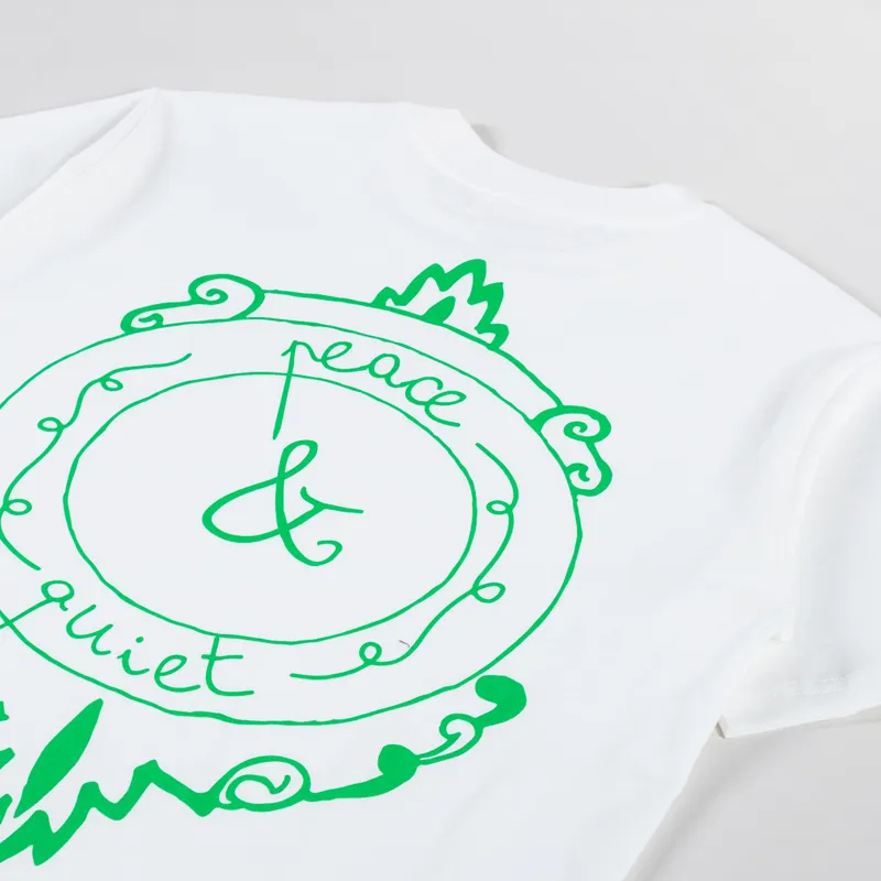 Museum Of Peace And Quiet PQ Seal T Shirt White-2