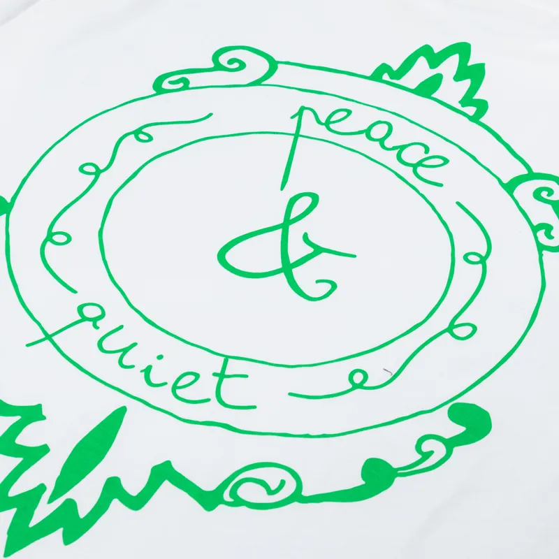 Museum Of Peace And Quiet PQ Seal T Shirt White-4