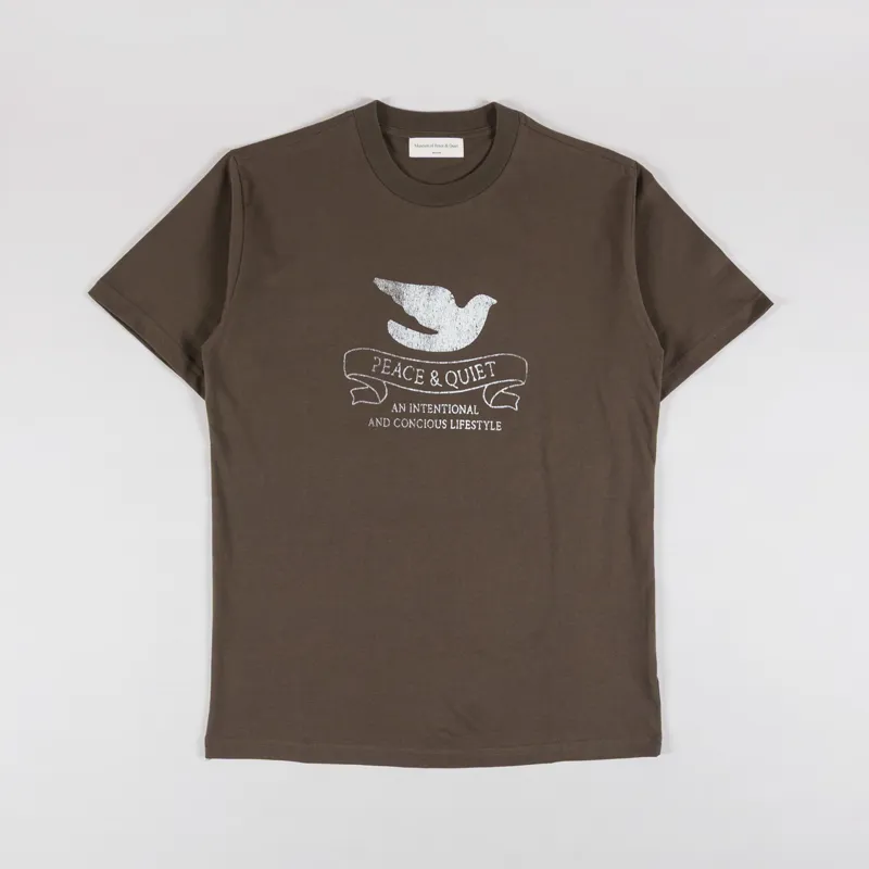 Museum Of Peace And Quiet Conscious Lifestyle T Shirt Coffee