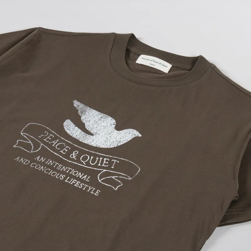Museum Of Peace And Quiet Conscious Lifestyle T Shirt Coffee-1