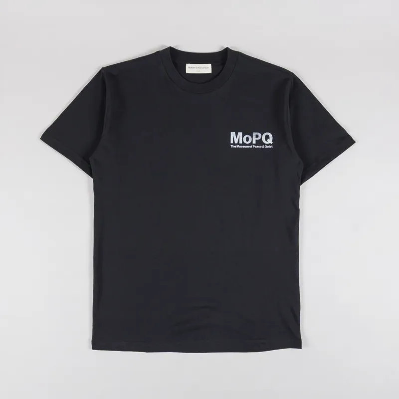 Museum Of Peace And Quiet Contemporary Museum T Shirt Black-1