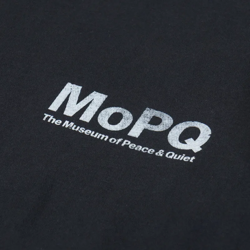 Museum Of Peace And Quiet Contemporary Museum T Shirt Black-5
