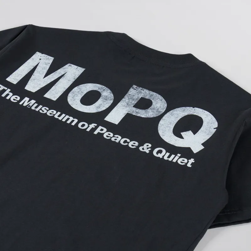 Museum Of Peace And Quiet Contemporary Museum T Shirt Black-2
