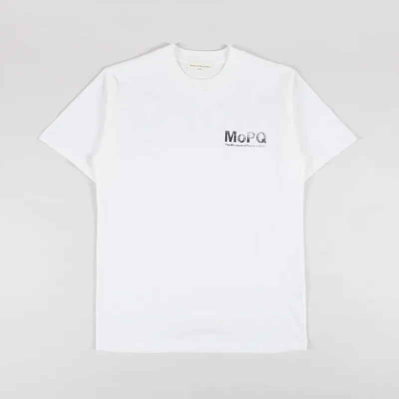 Museum Of Peace And Quiet Contemporary Museum T Shirt White-1