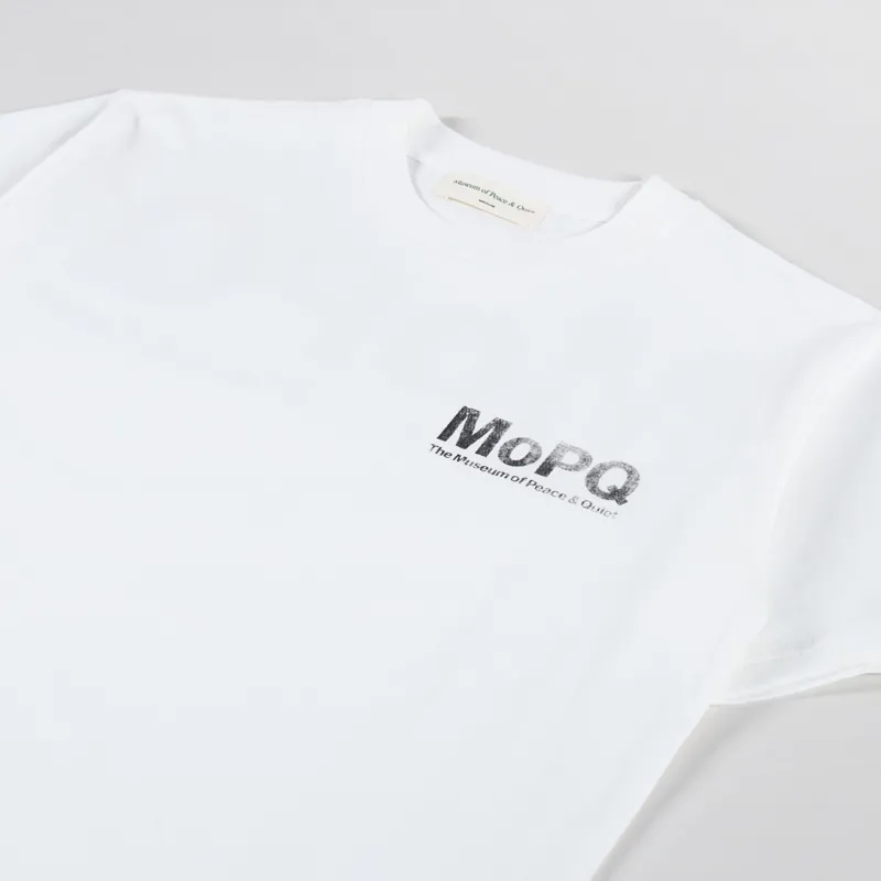 Museum Of Peace And Quiet Contemporary Museum T Shirt White-3