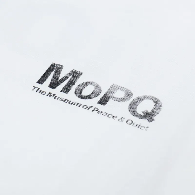 Museum Of Peace And Quiet Contemporary Museum T Shirt White-5