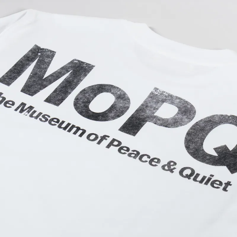 Museum Of Peace And Quiet Contemporary Museum T Shirt White-4