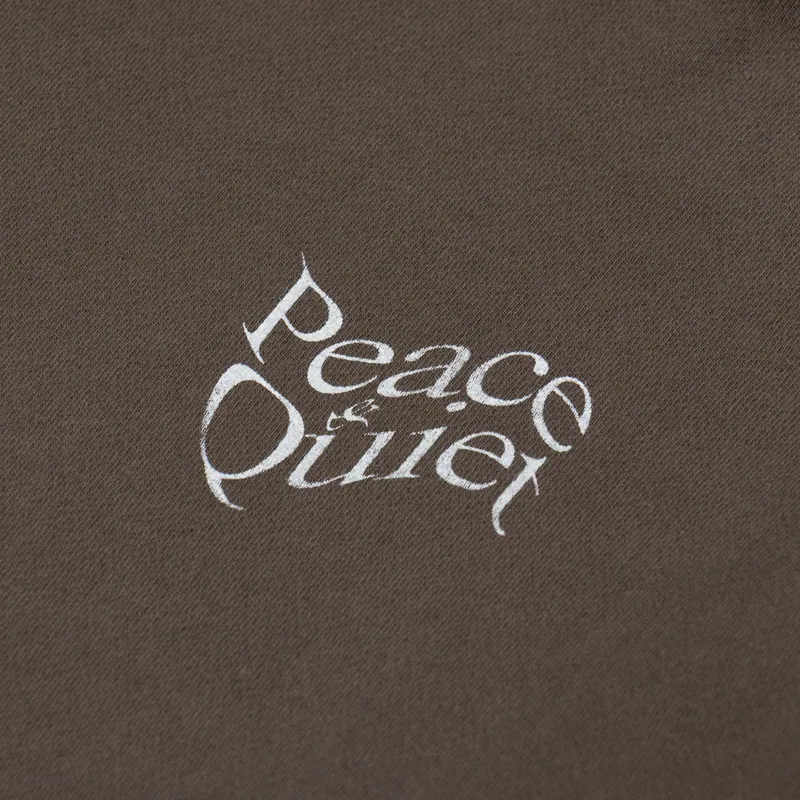 Museum Of Peace And Quiet Warped Hoodie Coffee-5