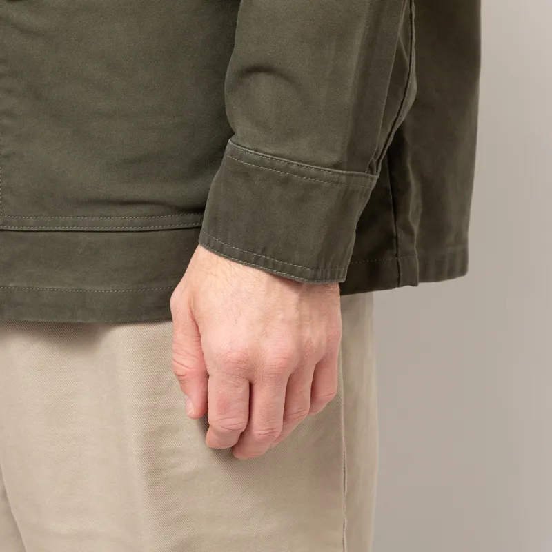 Barbour Newbirch Oversized Overshirt Forest-6