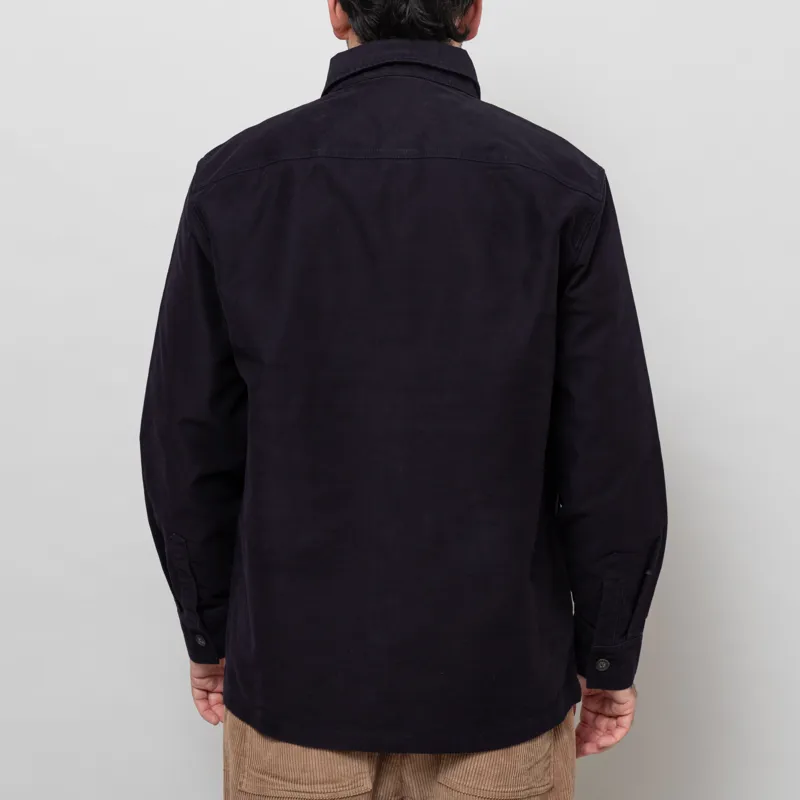 Barbour Newbirch Oversized Overshirt Navy-3