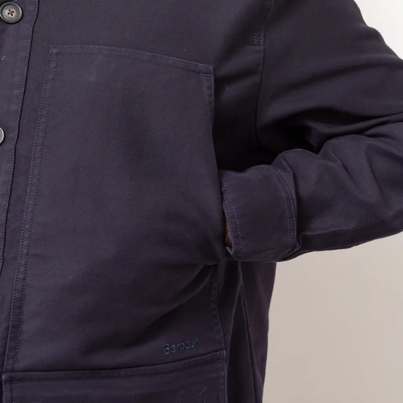 Barbour Newbirch Oversized Overshirt Navy-10