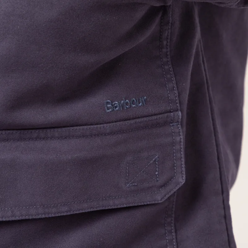 Barbour Newbirch Oversized Overshirt Navy-11