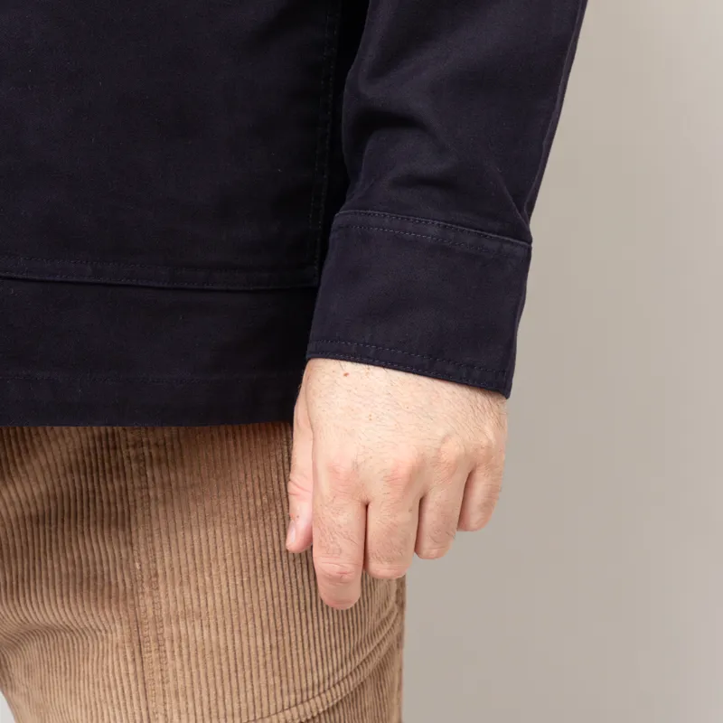 Barbour Newbirch Oversized Overshirt Navy-12