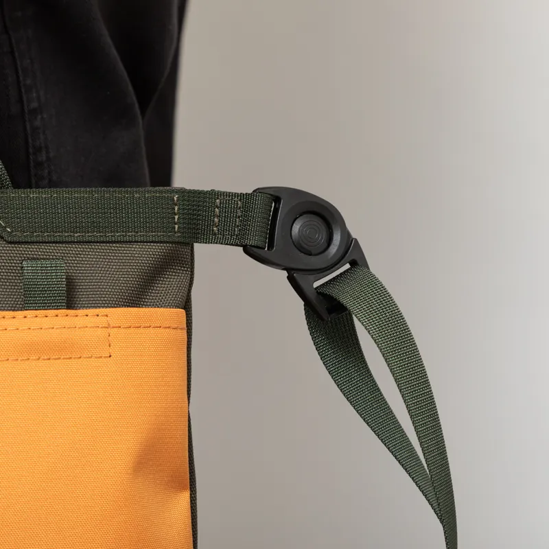 Universal Works x Master-piece Small Tote Bag Olive Recycled Tech Canvas-8