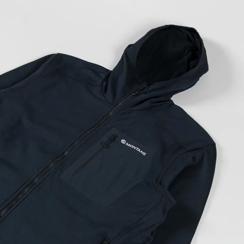 Montane Protium CP Hooded Fleece Jacket Black-3