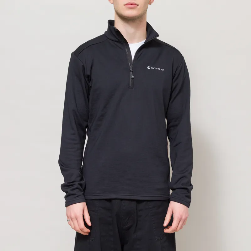Montane Protium Fleece Pull-On Black
