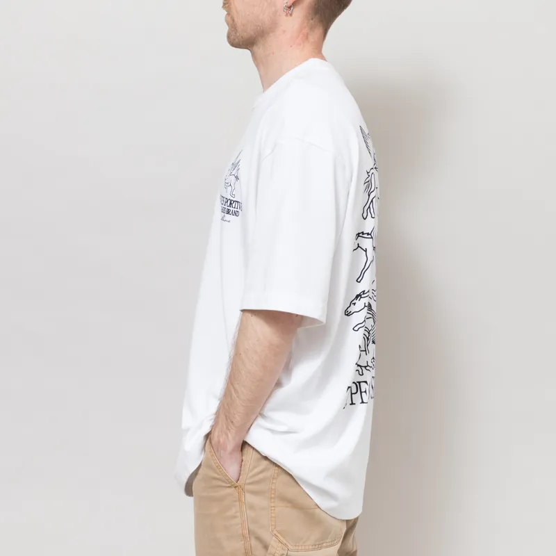 Goodies Sportive Multi Pegasus T Shirt White-1