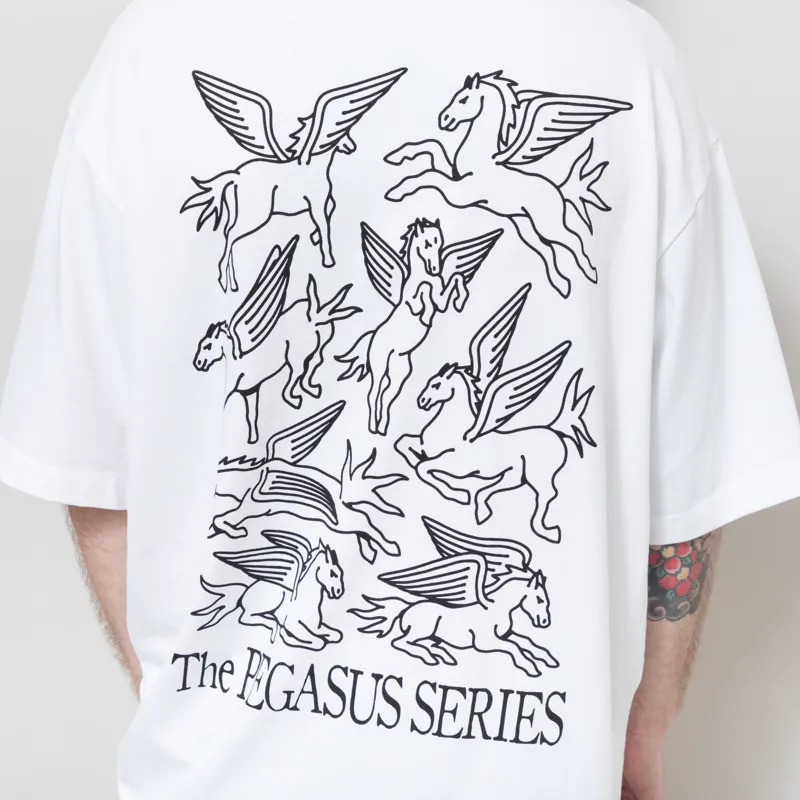 Goodies Sportive Multi Pegasus T Shirt White-5