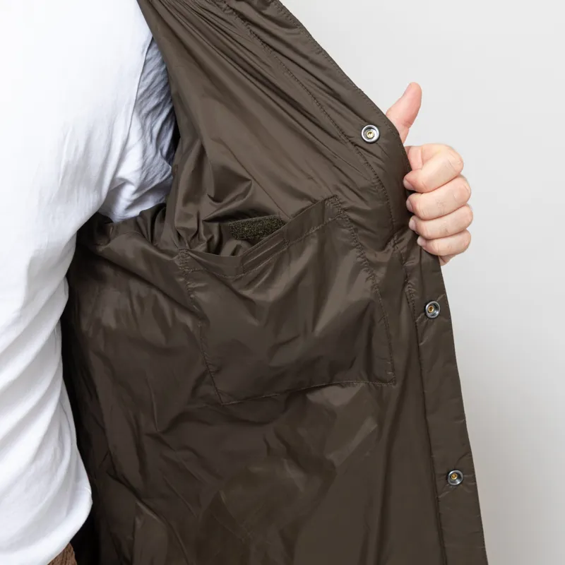 Barbour Cording Quilted Jacket Army Green-7