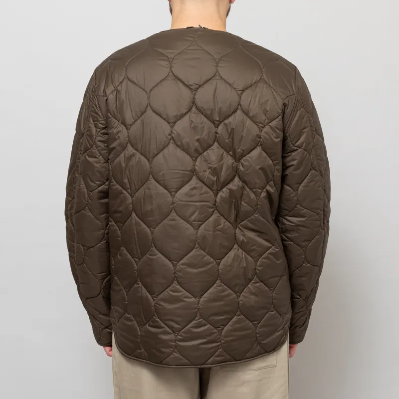 Barbour Re-Engineered Utility Liddesdale Quilted Jacket Dark Olive-4