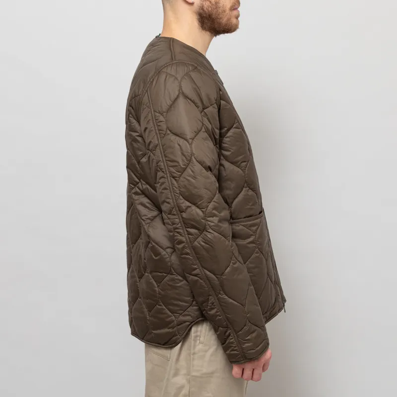 Barbour Re-Engineered Utility Liddesdale Quilted Jacket Dark Olive-5