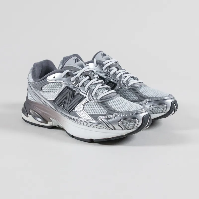 New Balance ABZORB 2010 Grey Days Shoe Black Silver Metallic