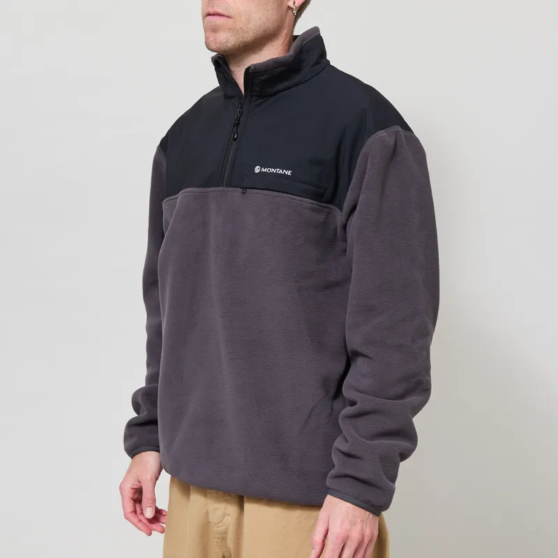 Montane Roco Pull On Fleece Midnight Grey-1