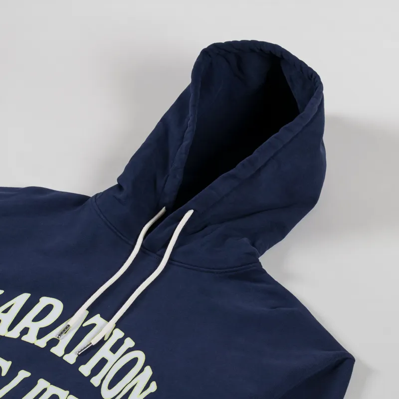 Pompeii Marathon Hoodie Navy-2