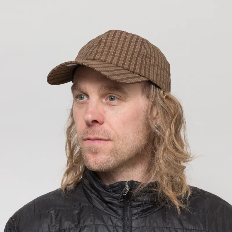 CANDICE Murray Hat Plaid Brown