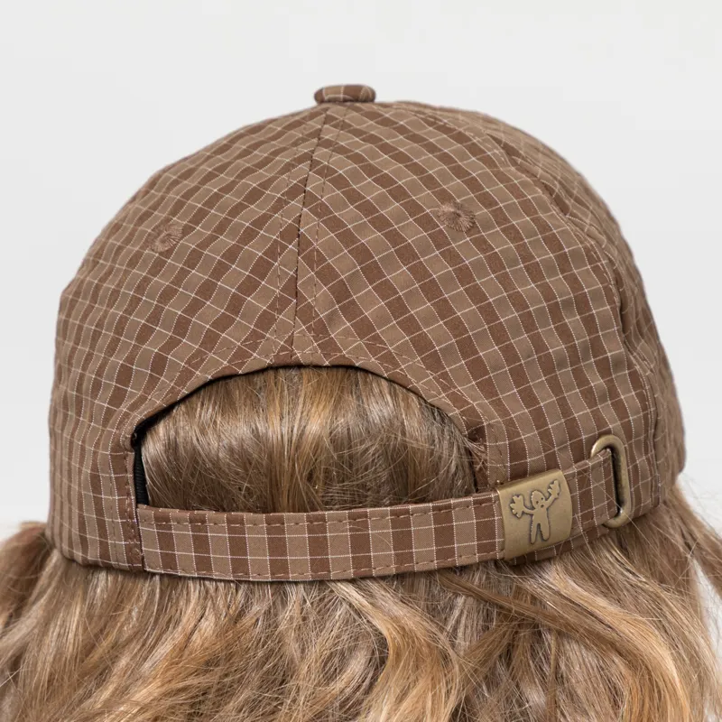CANDICE Murray Hat Plaid Brown-4