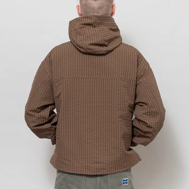 CANDICE Murray Windbreaker Brown Plaid-2