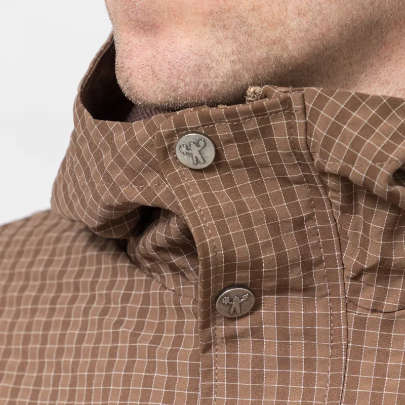 CANDICE Murray Windbreaker Brown Plaid-4