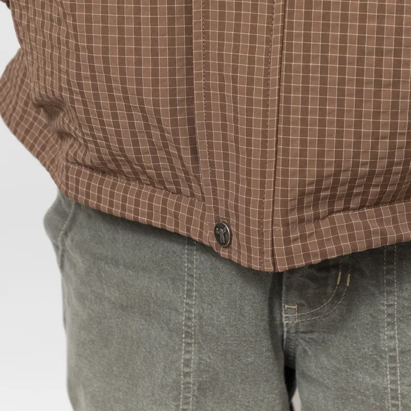 CANDICE Murray Windbreaker Brown Plaid-6