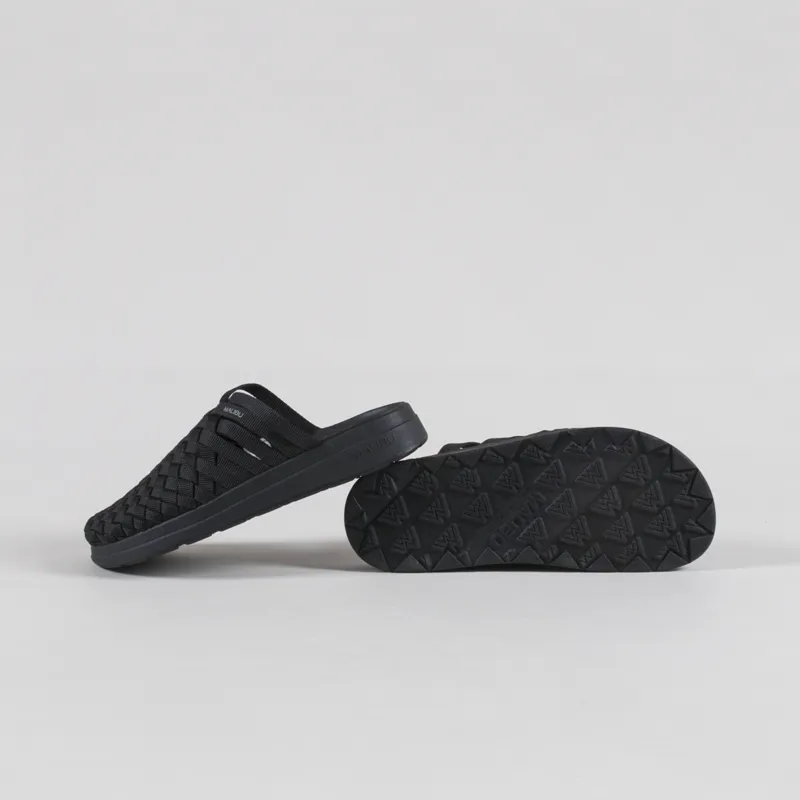 Malibu Sandals Colony Sandals Black Polyester-3