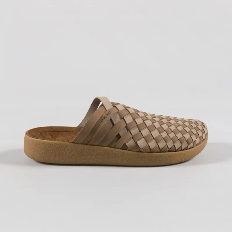 Malibu Sandals Colony Sandals Beige Tan Suede-2