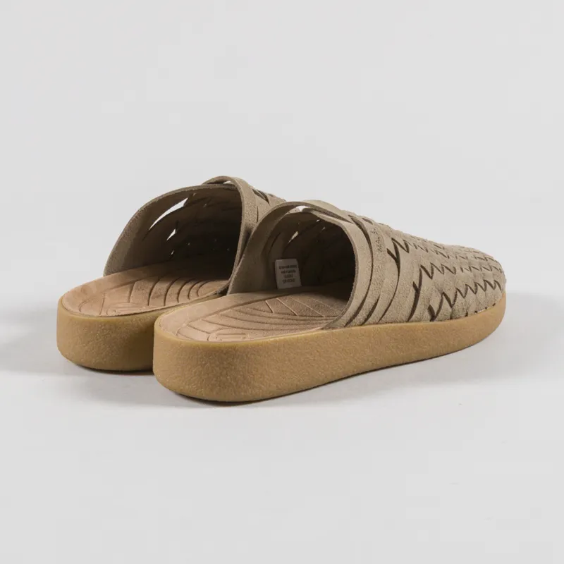 Malibu Sandals Colony Sandals Taupe Tan Suede-1