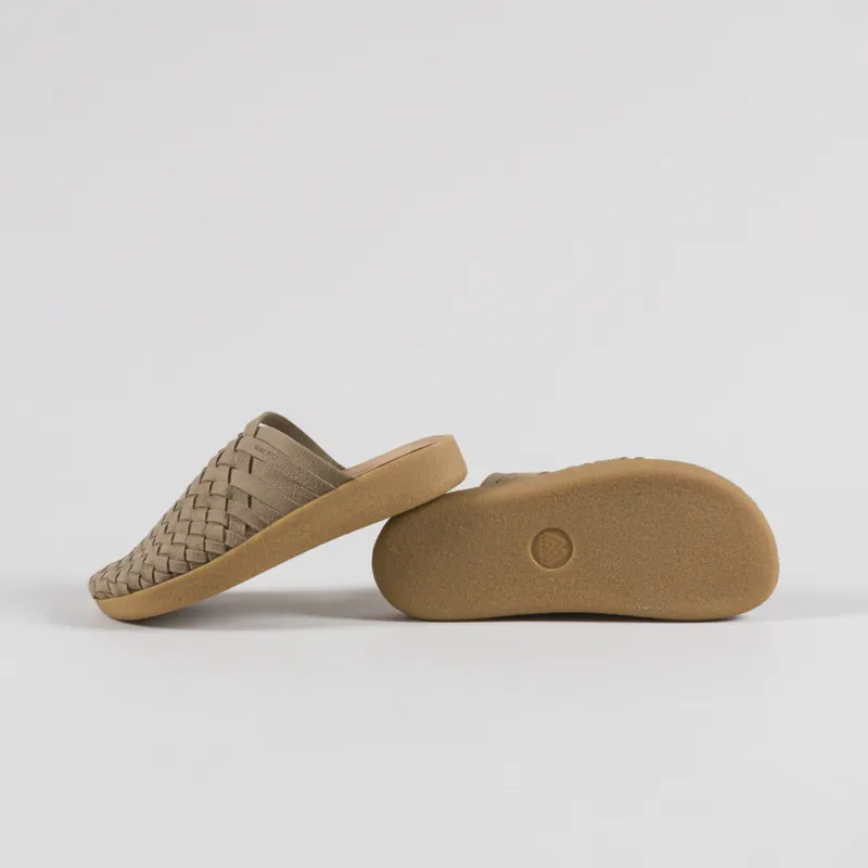 Malibu Sandals Colony Sandals Taupe Tan Suede-3
