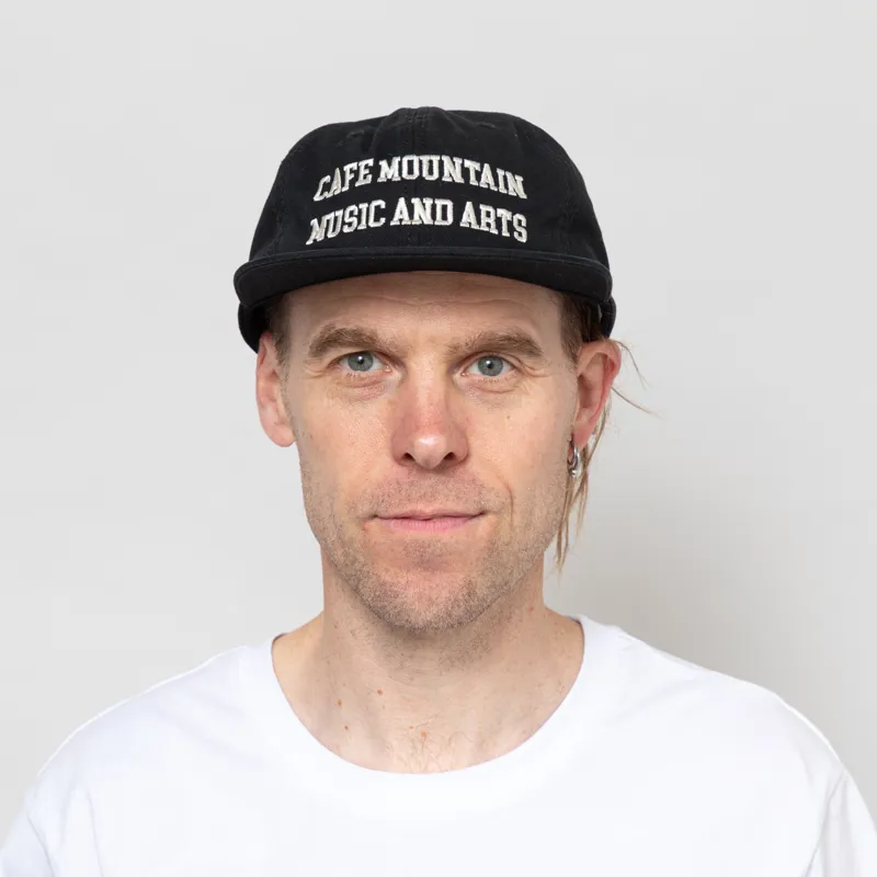 Cafe Mountain Music and Arts Cap Black-1