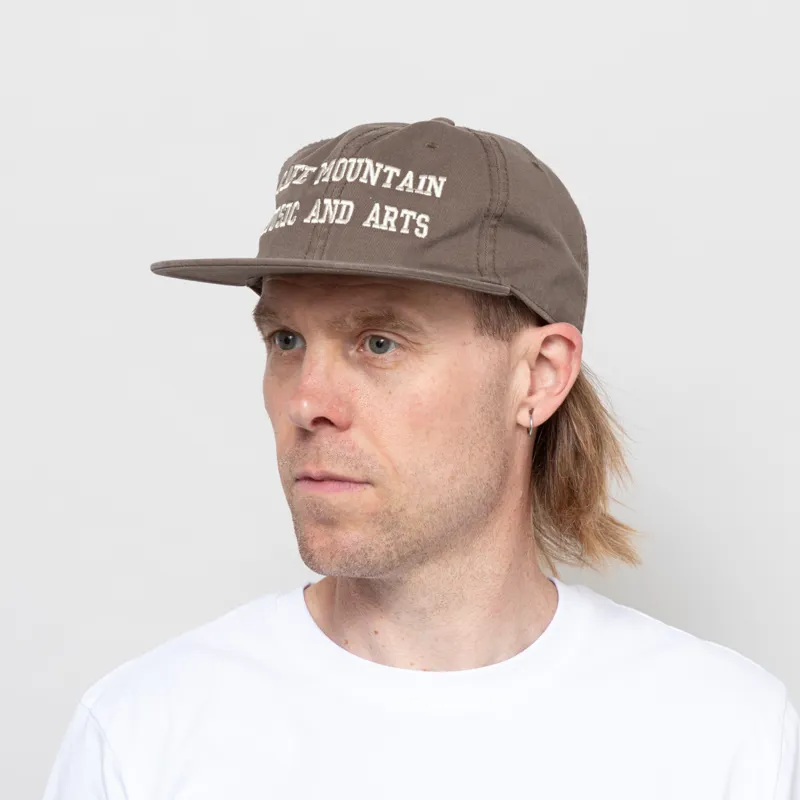 Cafe Mountain Music And Arts Cap Washed Taupe
