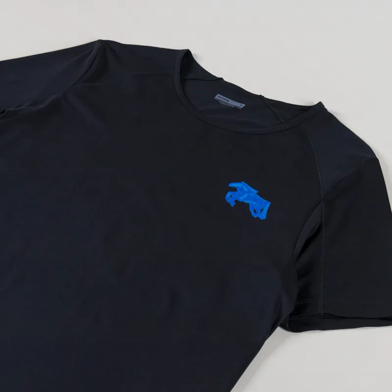 Janji Run All Day T Shirt Midnight Blue Horses-3