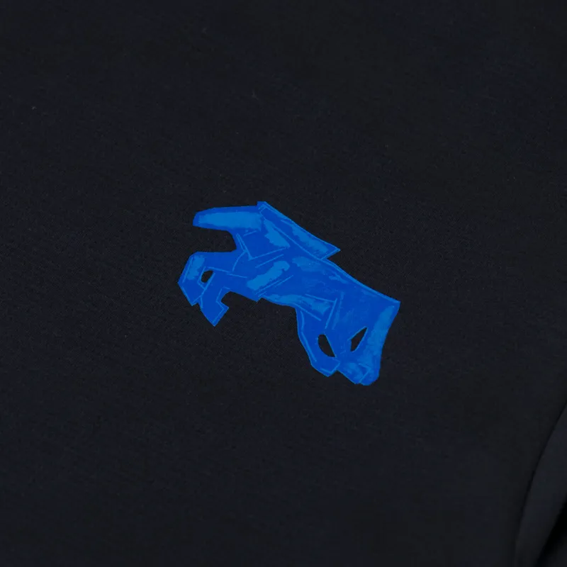 Janji Run All Day T Shirt Midnight Blue Horses-5