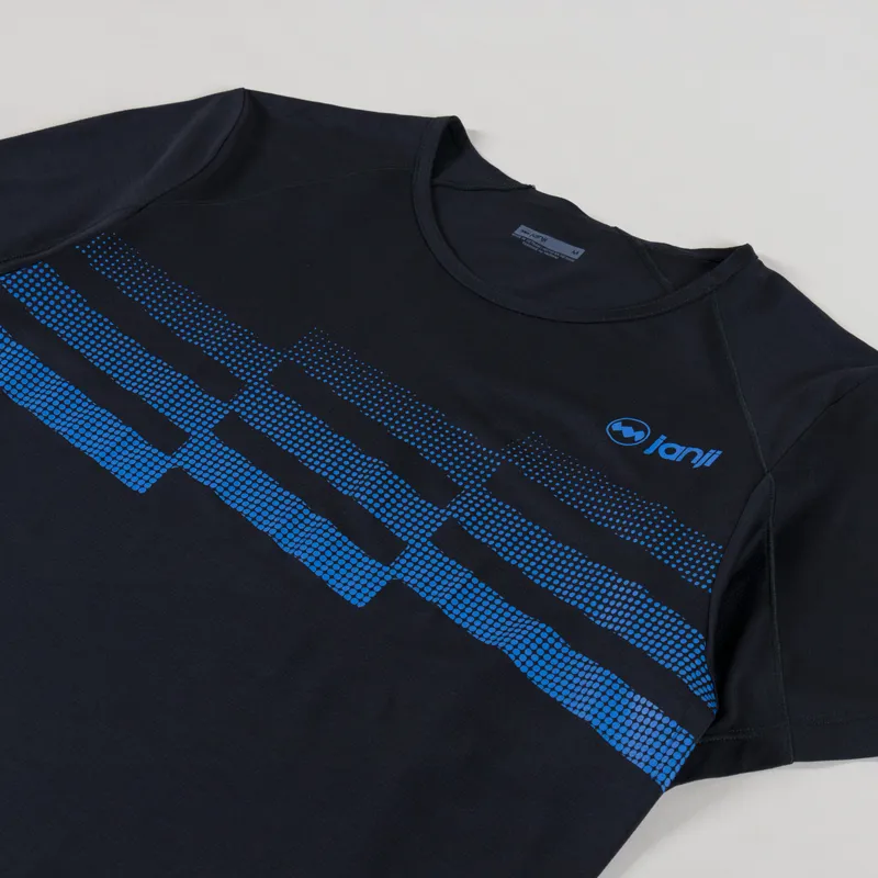 Janji Run All Day T Shirt Midnight Wavelength-3