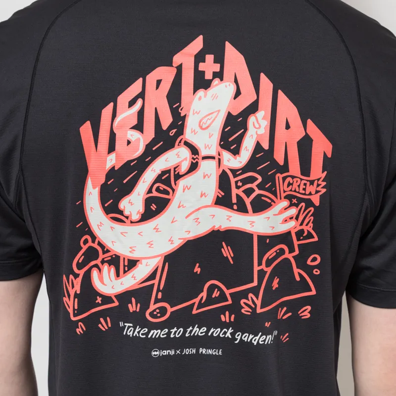 Janji Run All Day T Shirt Skink Midnight-2